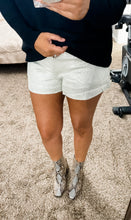 Load image into Gallery viewer, Taupe In Glitter Shorts - Raegan Nichole's Boutique