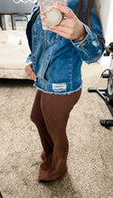 Load image into Gallery viewer, Following You Distressed Pants- Brown - Raegan Nichole's Boutique