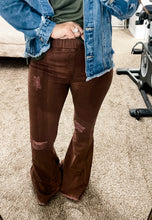 Load image into Gallery viewer, Following You Distressed Pants- Brown - Raegan Nichole's Boutique