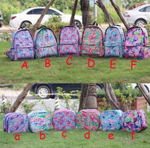 Load image into Gallery viewer, Lilly Pulitzer Dupe Lunch Box