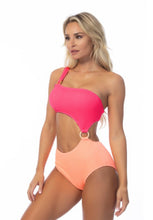 Load image into Gallery viewer, Pink and Peach Beach Waves