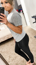 Load image into Gallery viewer, Scrunch Butt Honeycomb Leggings - Black - Raegan Nichole's Boutique