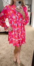 Load image into Gallery viewer, Multicolor Tiered Babydoll Dress