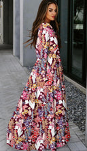 Load image into Gallery viewer, Violet Floral Maxi