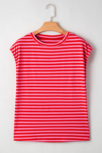 Red Stripe Top