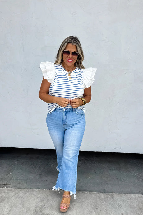 Urban Non Distressed Crop Denim