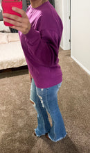 Load image into Gallery viewer, Plum Purple Sweatshirt