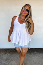 Load image into Gallery viewer, Summer Kingsley Tank Top- White