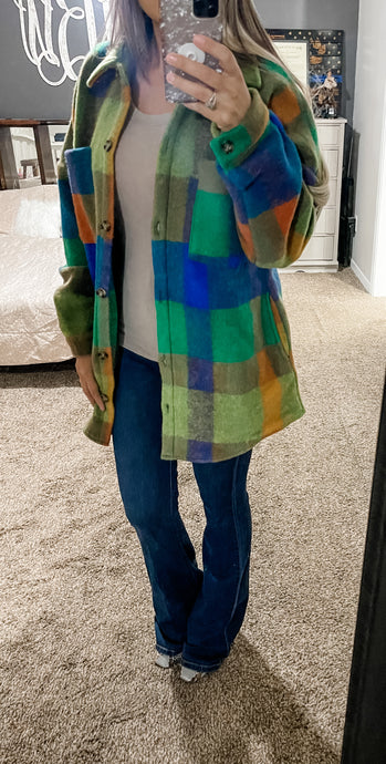 Right On Time Shacket