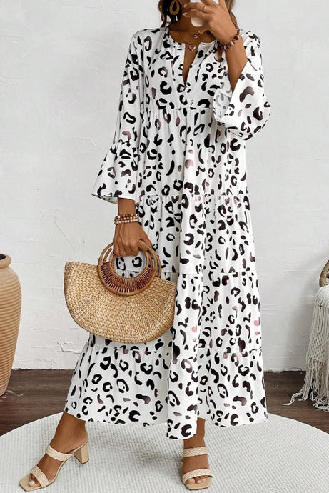 White Leopard Maxi