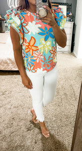 Green Vibrant Blouse