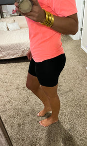 Biker Shorts- Black