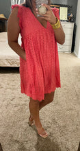 Load image into Gallery viewer, Thought You Should Know Dress- Coral Rose