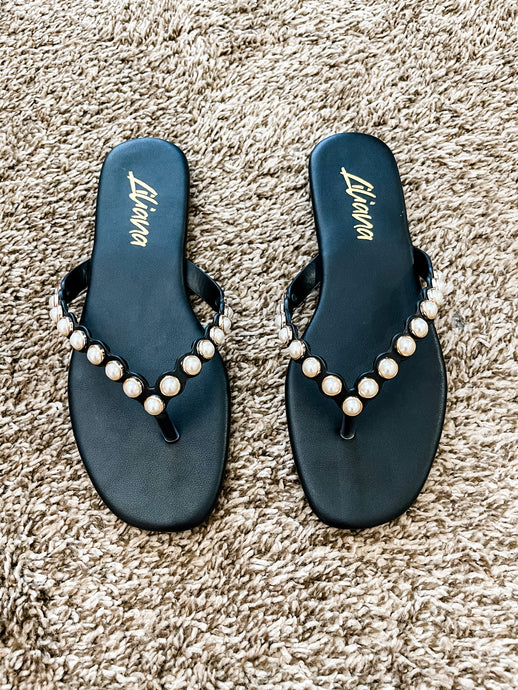 Pearls Are Always Appropriate Sandal