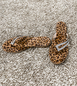 Follow Me Leopard Sandals