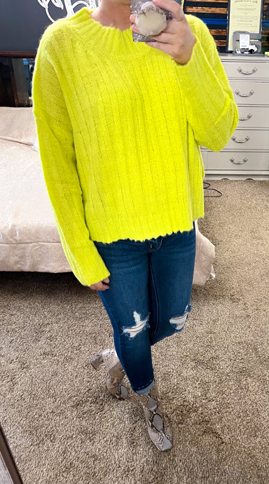 BuddyLove Hadley Citrus Sweater