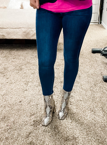 Can’t Be Tamed Snake Booties