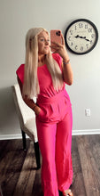 Load image into Gallery viewer, Pink Lady Jumpsuit