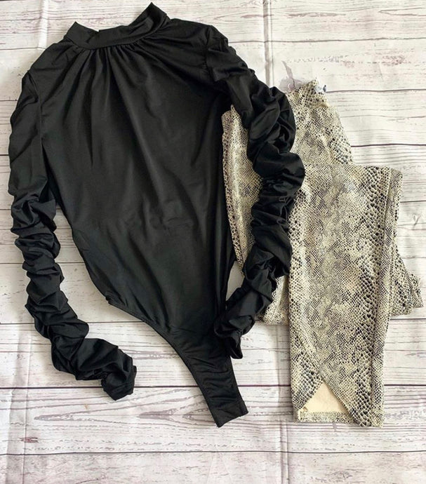 Snake Print Leggings - Raegan Nichole's Boutique